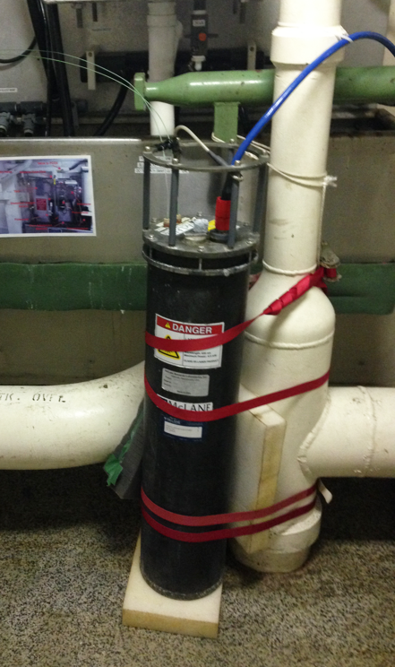 IFCB setup on the USCG Healy
